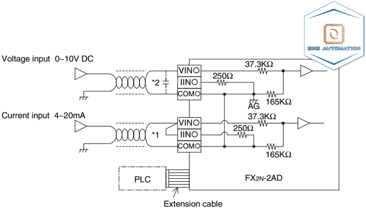 sơ đồ mạch fx2n 4ad