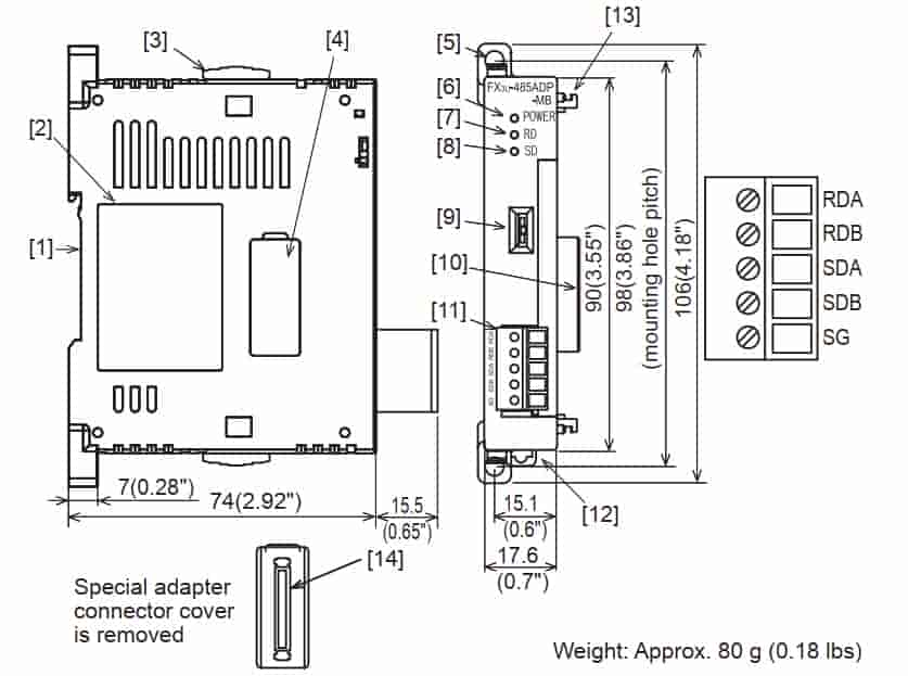 FX3U-485ADP-MB