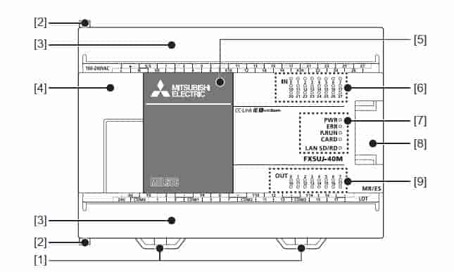 plc mitsubishi fx5u 60m