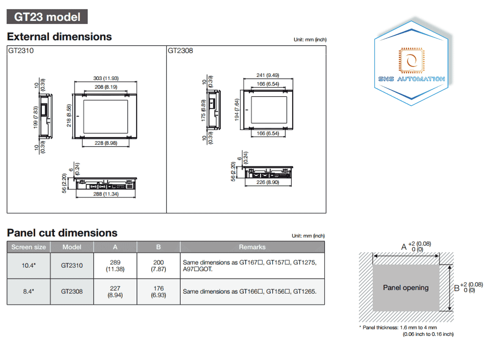 màn hình HMI GT2710-STBA