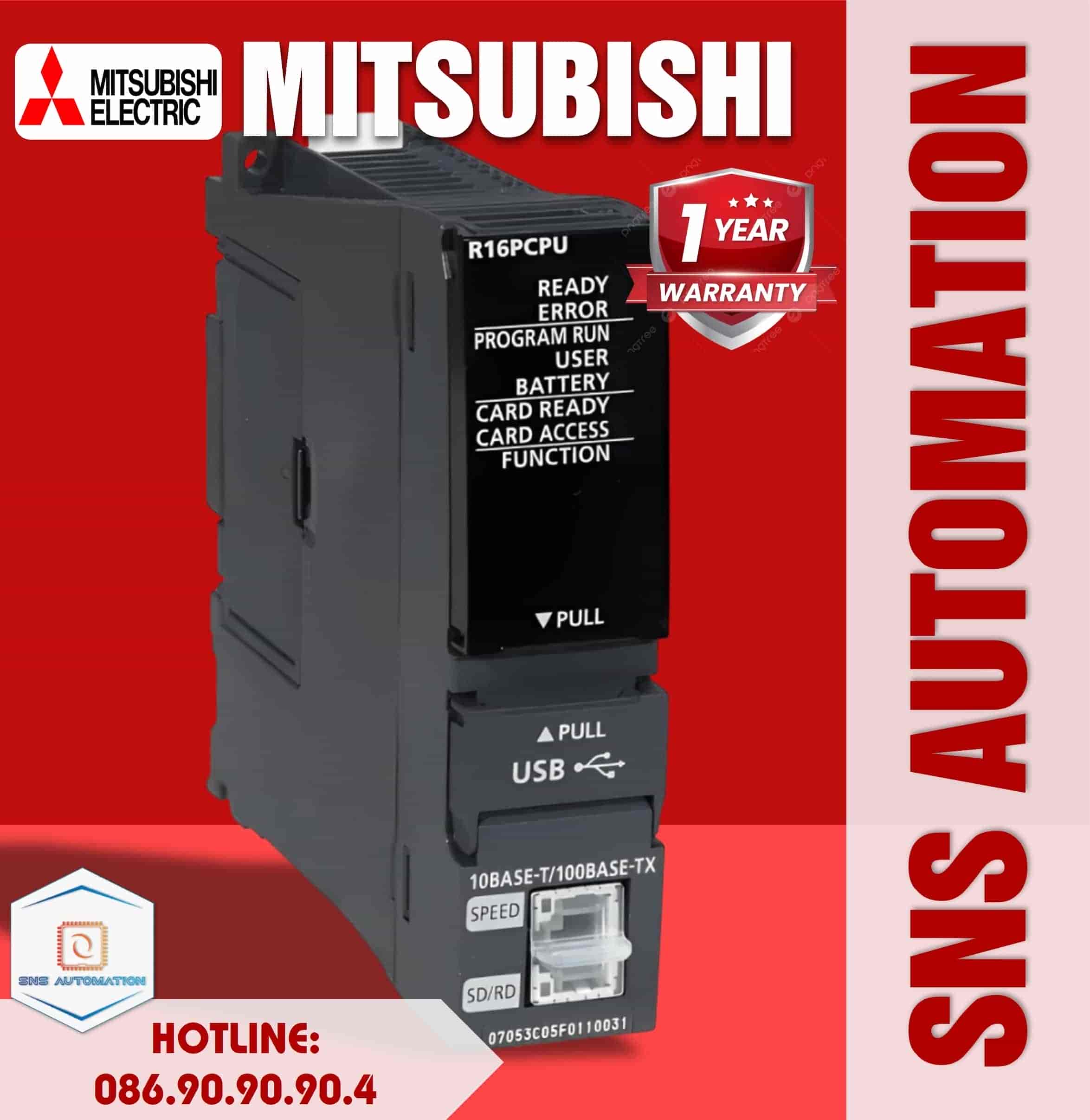 R16PCPU - Mô đun CPU PLC-R