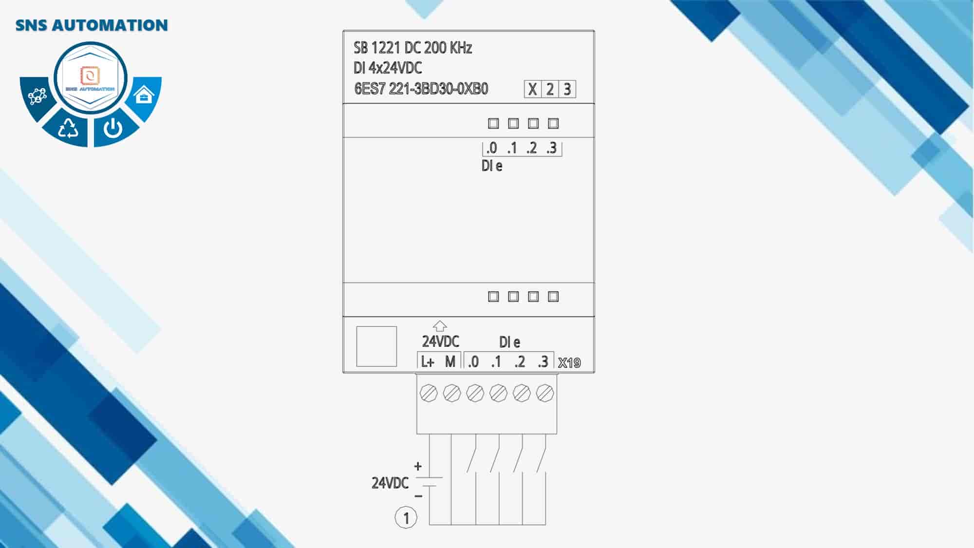 Bo mở rộng 6ES7221-3BD30-0XB0