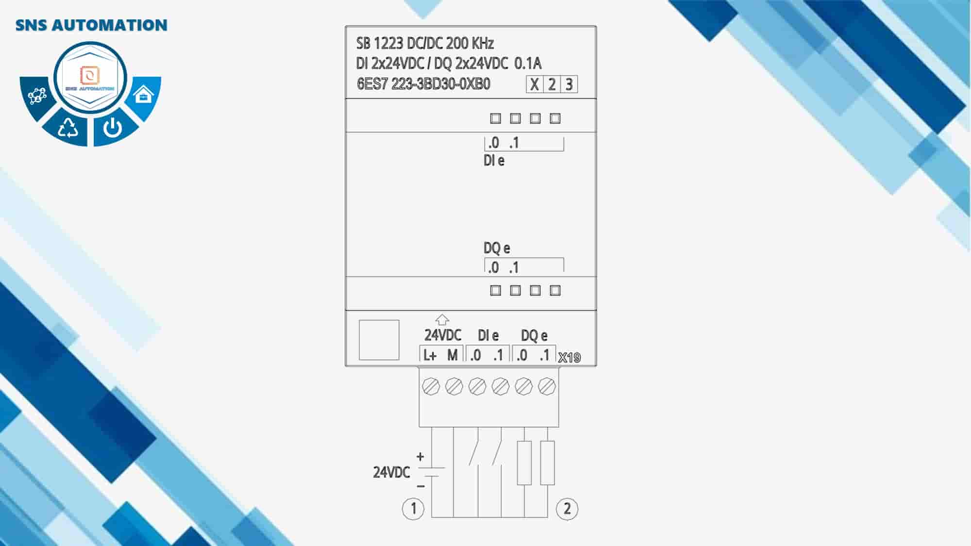 Bo mở rộng 6ES7223-3BD30-0XB0